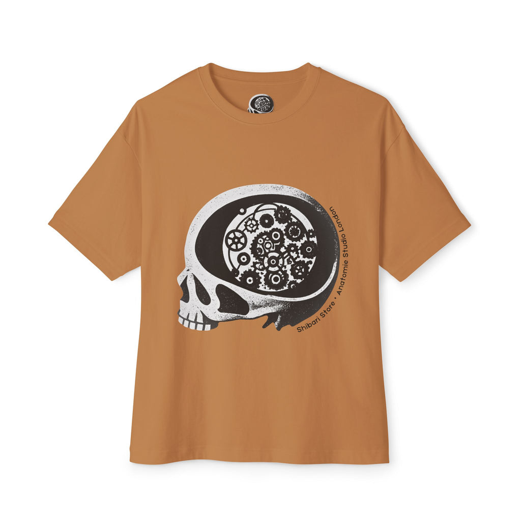 Official Shibari Store x Anatomie Skull Logo - Unisex Boxy Tee